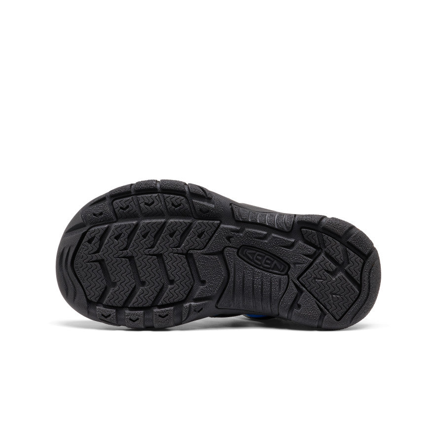 Big Kids' Newport Boundless Sandal Black/Precious Blue / Keen