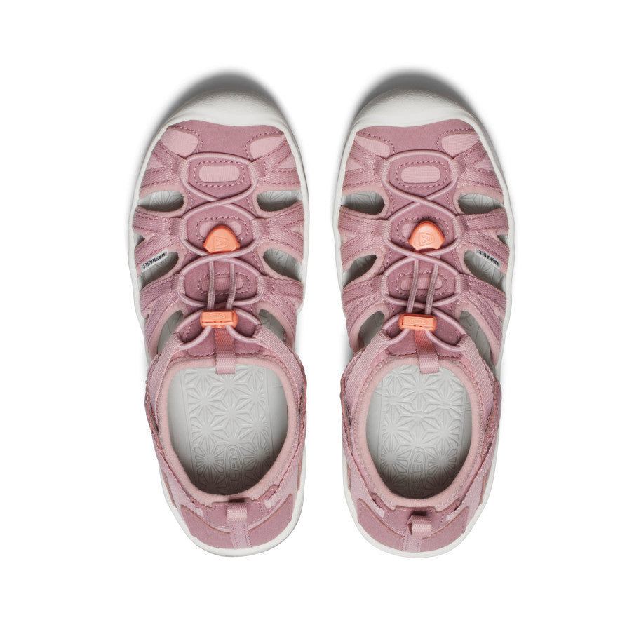 Big Kids' Moxie Sandal Nostalgia Rose/Papaya Punch / Keen